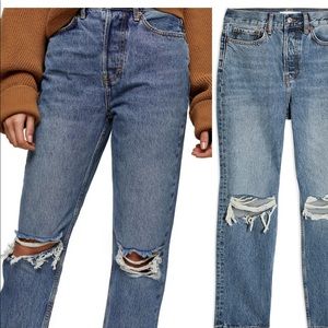 Topshop dad jean